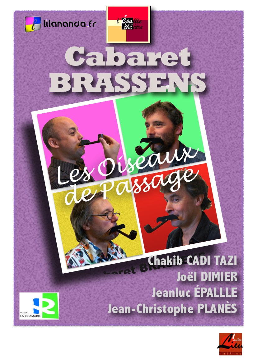 Cabaret Brassens à La Ricamarie